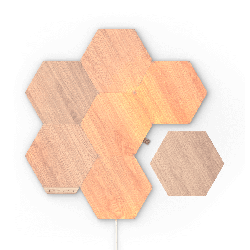 Nanoleaf Shop USA Elements Hexagons Smarter Kit (7 Panels)