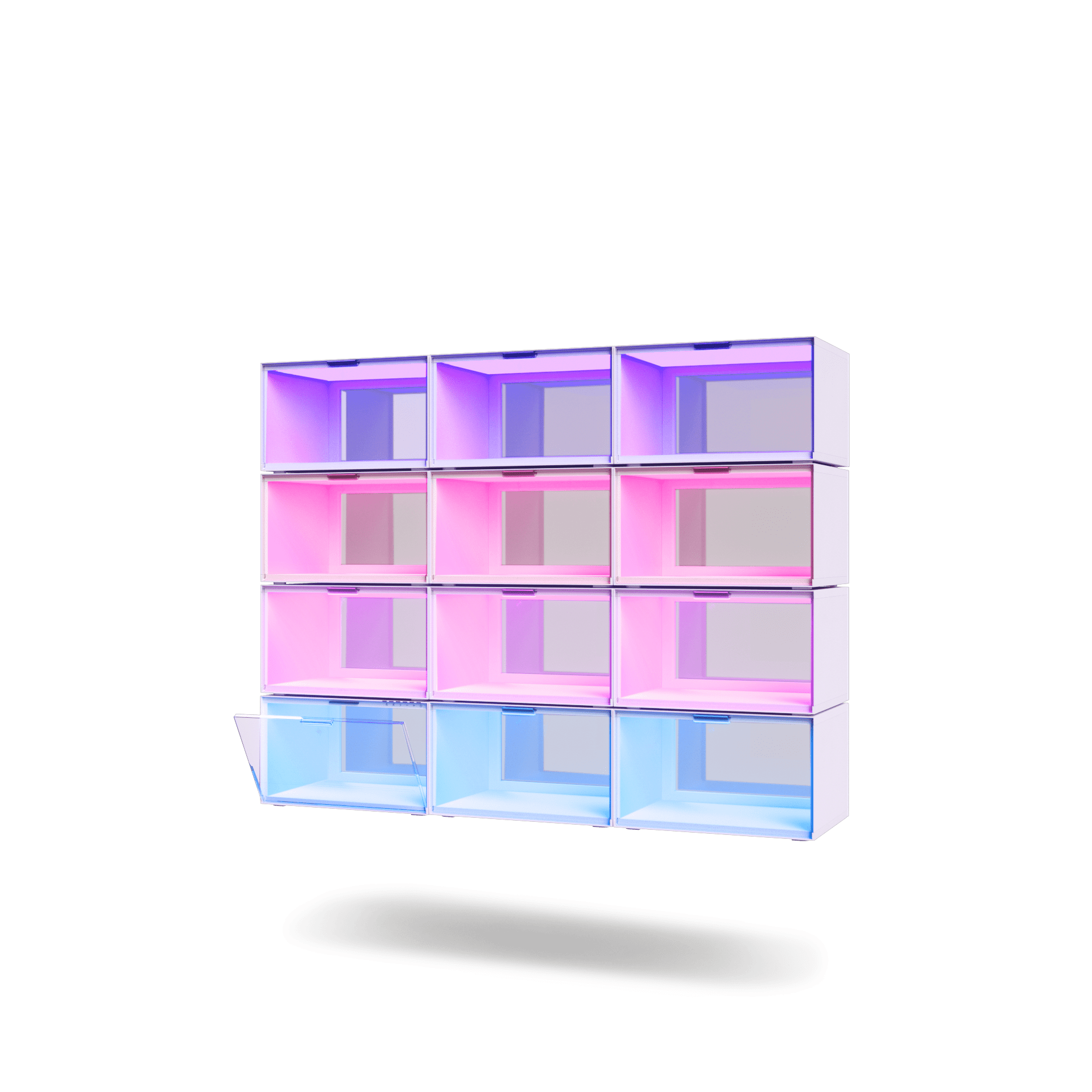 Nanoleaf Shop USA EXPO Smart LED Display Case Smarter Kit (12 Pack)