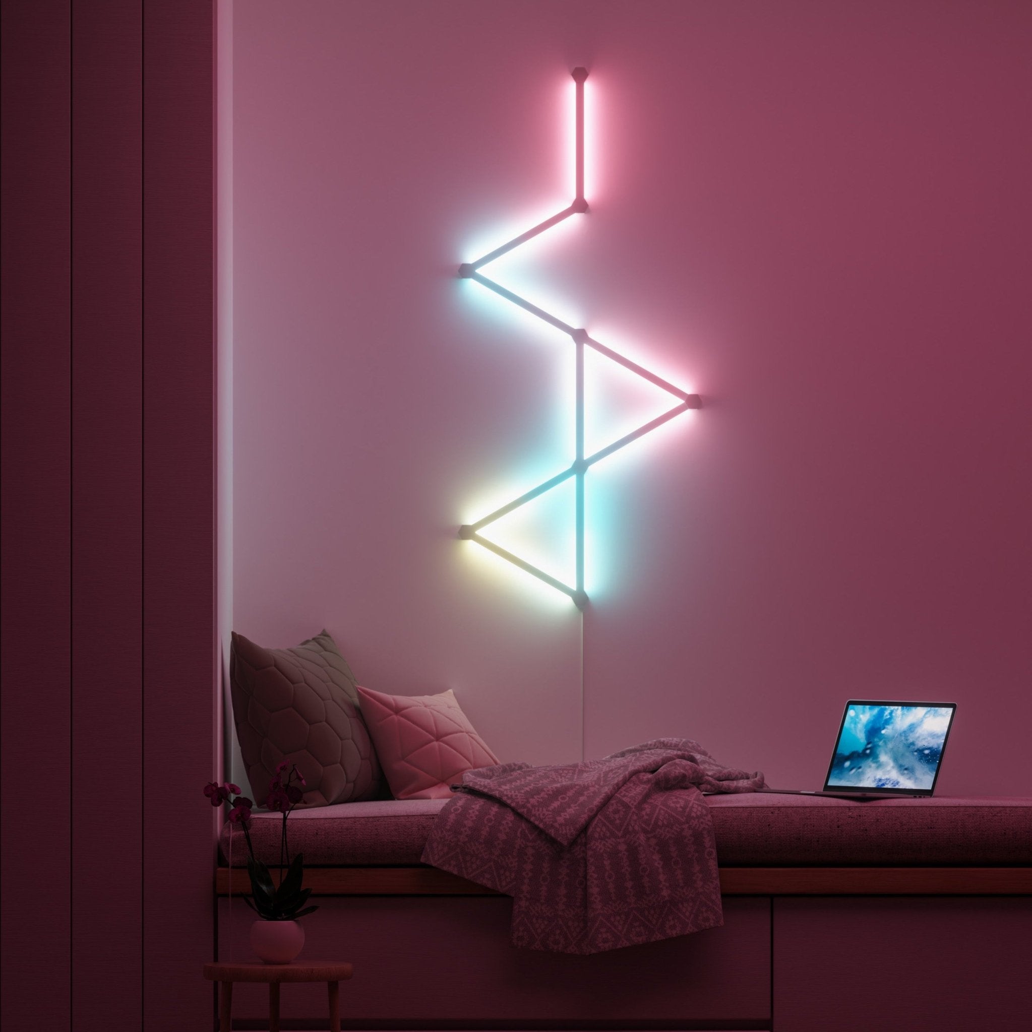 Nanoleaf Shop USA Lines 60 Degrees Smarter Kit (9 Lines)