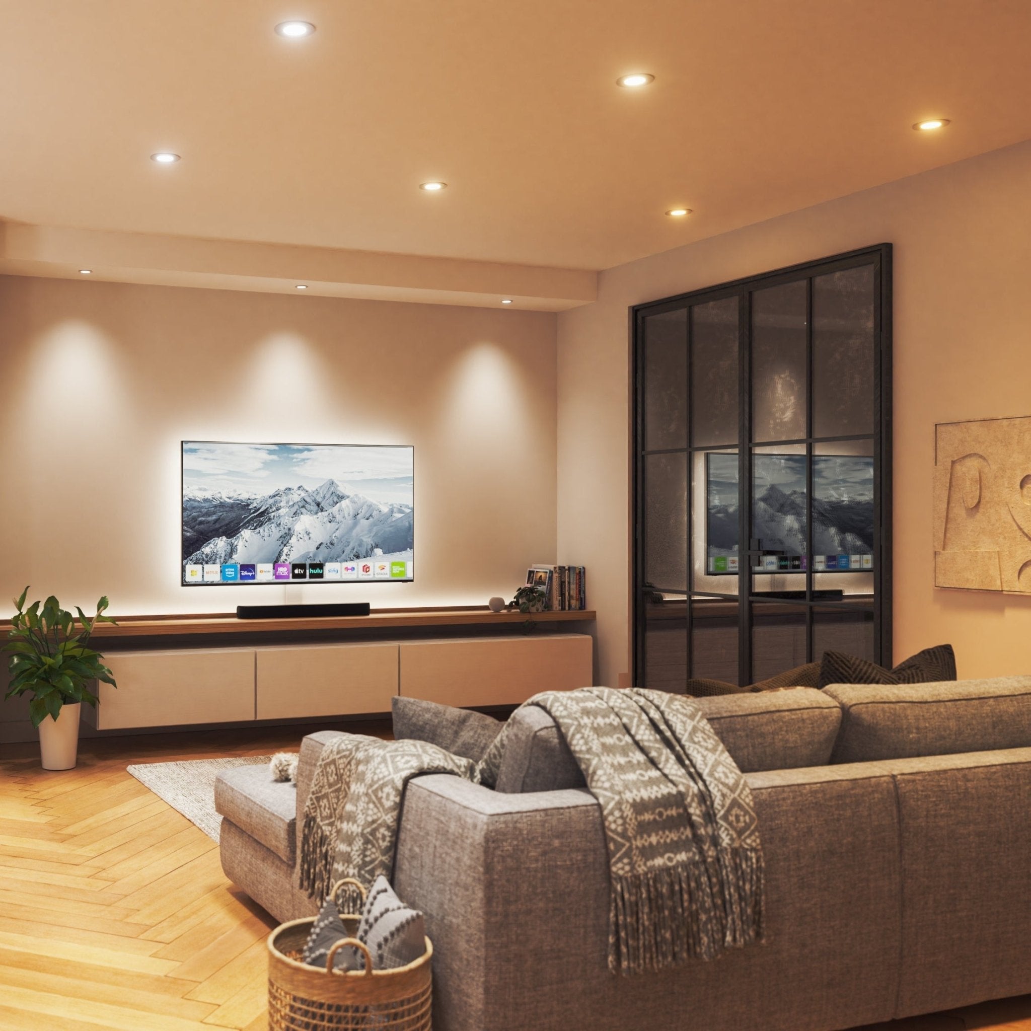 Nanoleaf Shop USA Matter Ultra Slim 4" Recessed Downlight (4PK)