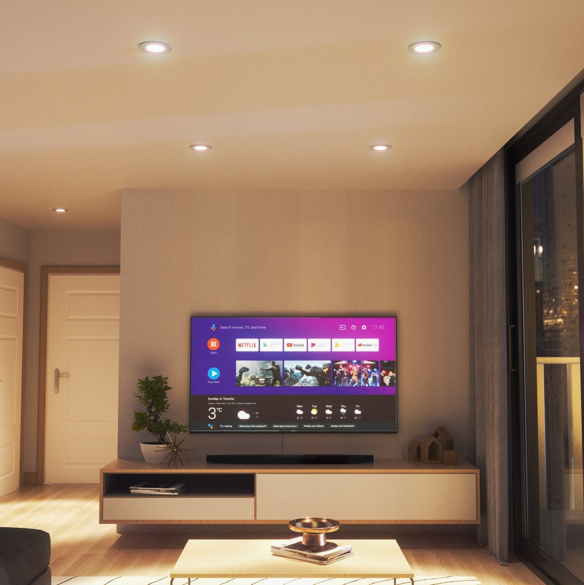 Nanoleaf Shop USA Matter Ultra Slim 4" Recessed Downlight (4PK)