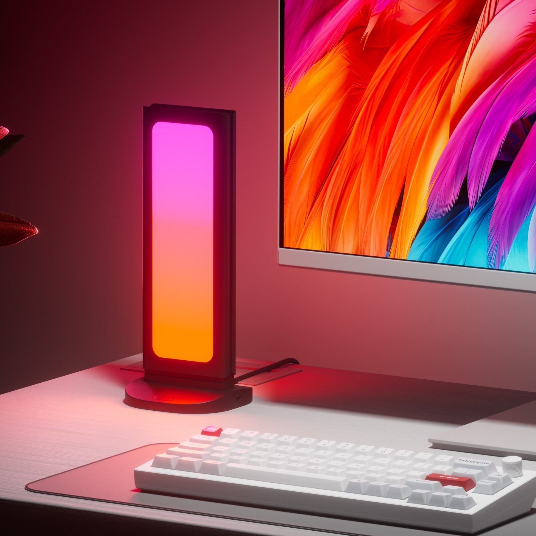 Nanoleaf Shop USA Pegboard Desk Dock (1PK)