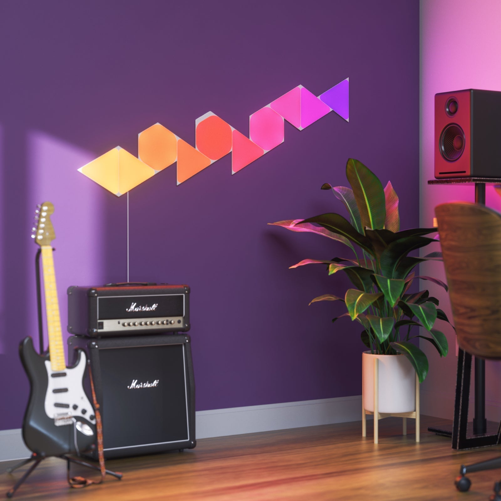 Nanoleaf Shop USA Shapes Triangle Smarter Kit (13 Panels)