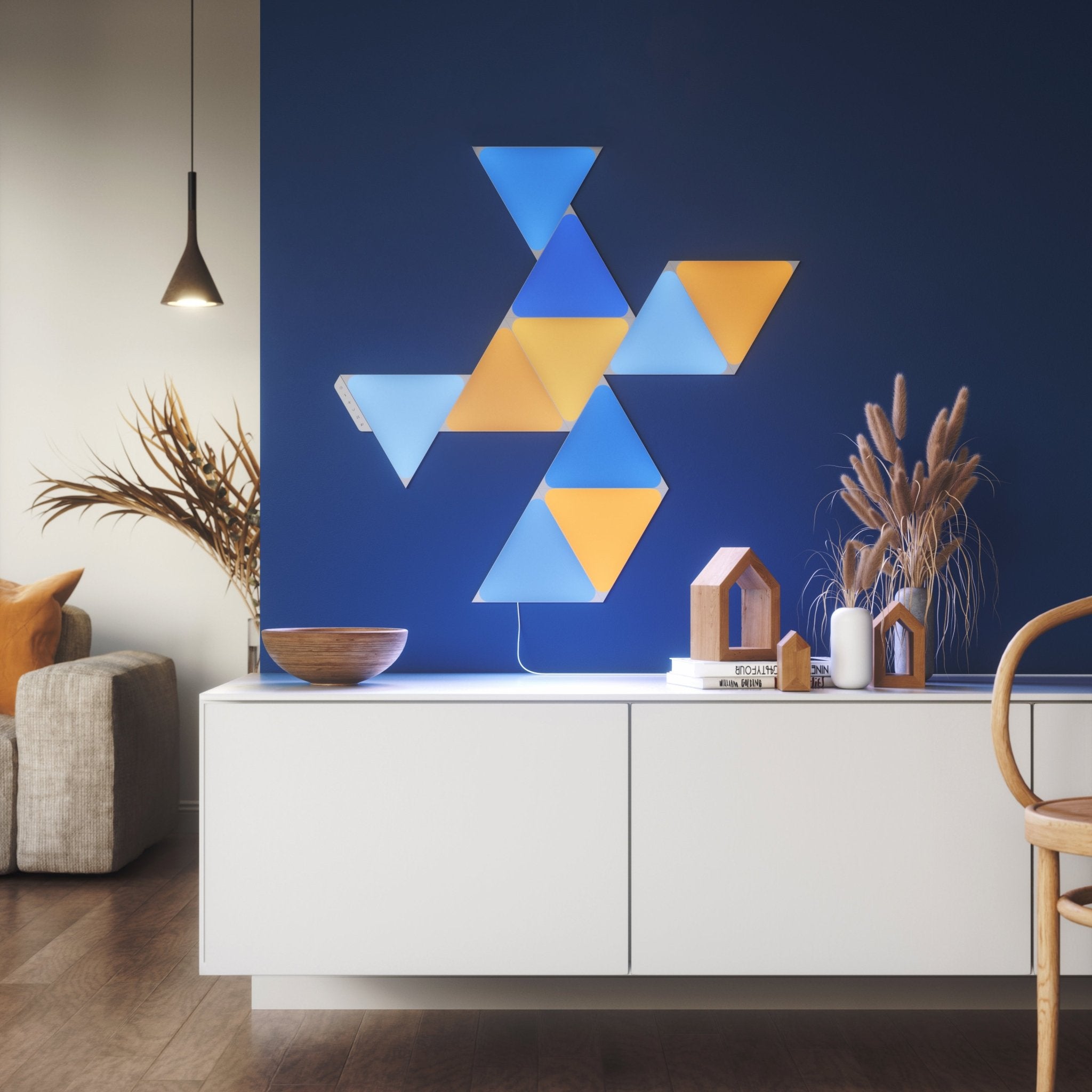 Nanoleaf Shop USA Shapes Triangles Smarter Kit (10 Panels)