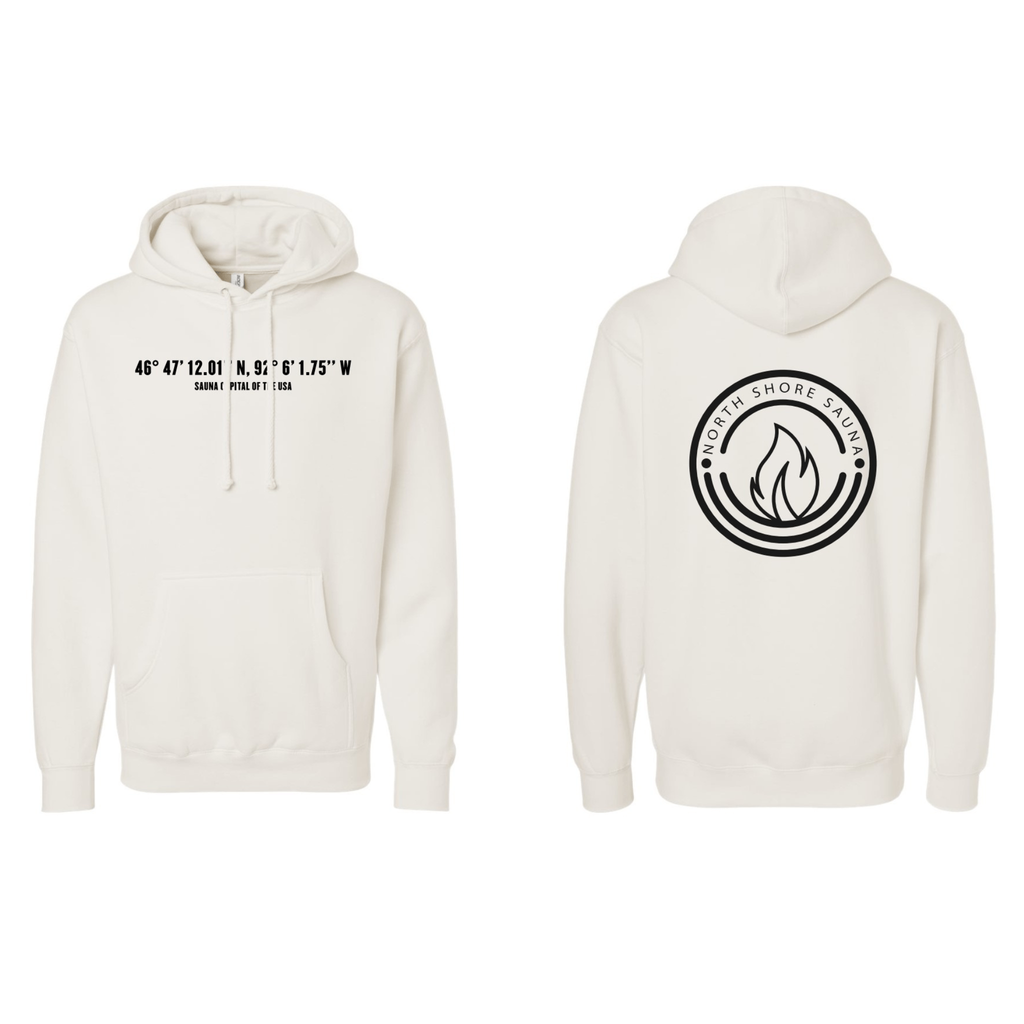 North Shore Sauna Bone Sauna Capital Hoodie