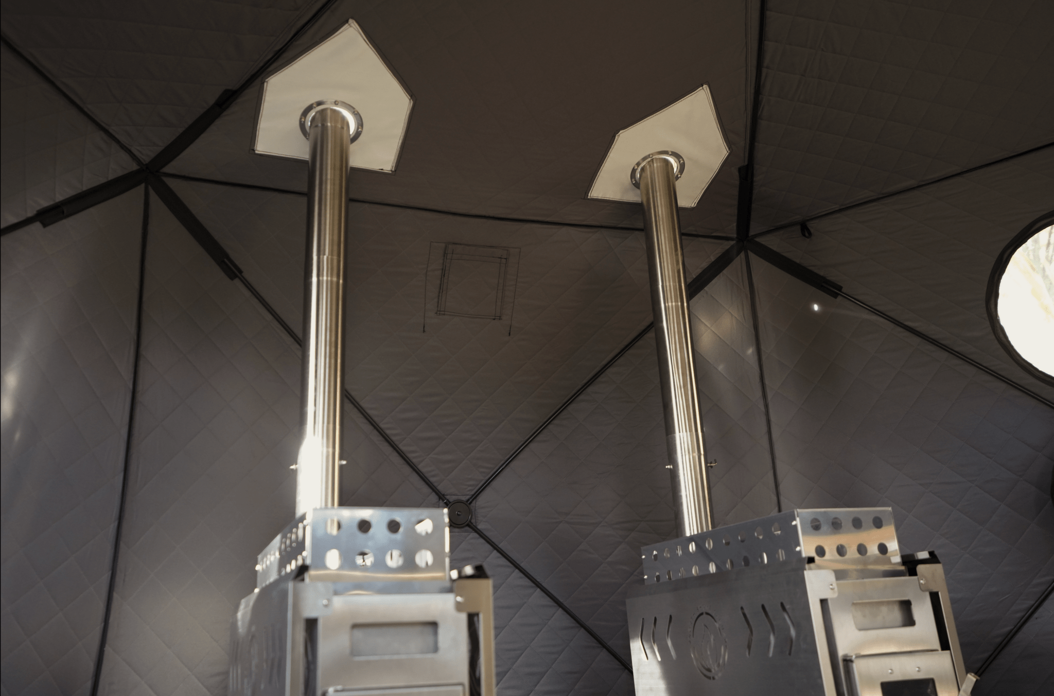 North Shore Sauna Dome Sauna Tent Pro Package (8 - person)