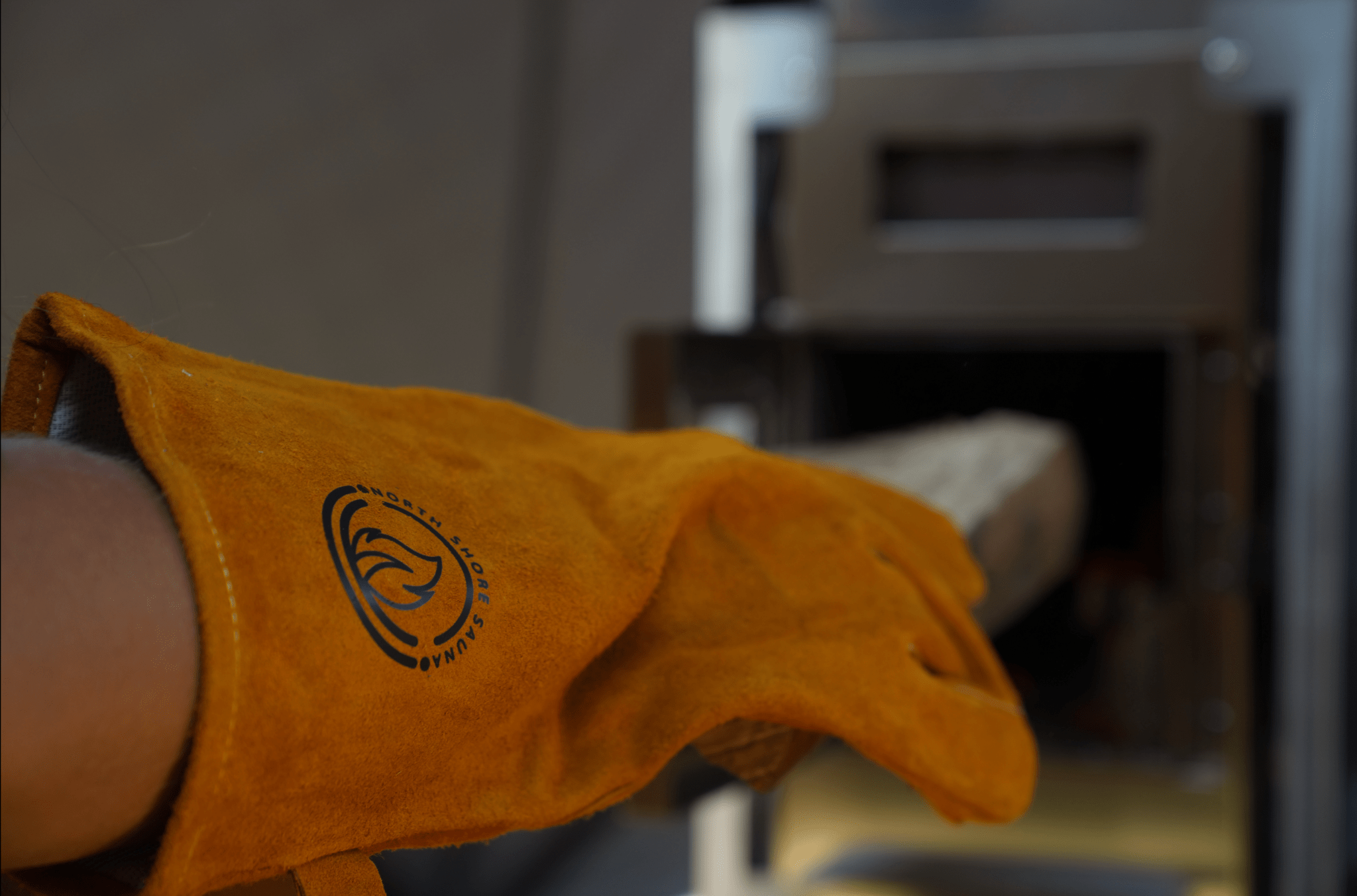North Shore Sauna Heat Resistant Leather Gloves