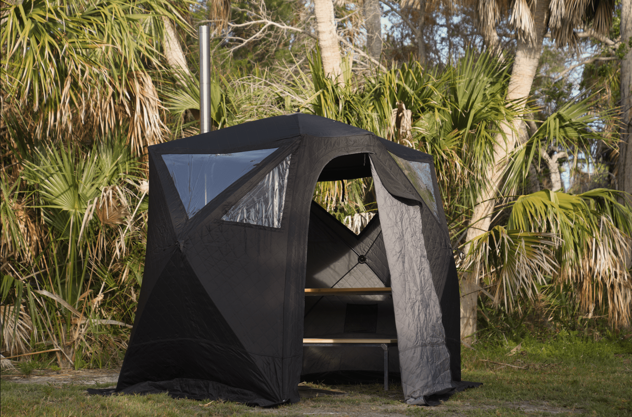 North Shore Sauna Nova 4 Sauna Tent Premium Package (4 - person)