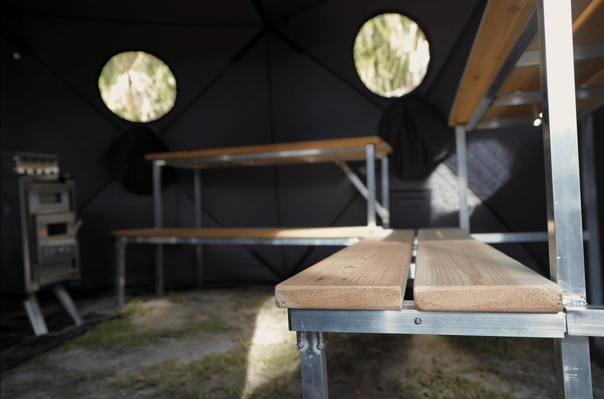 North Shore Sauna Portable Sauna Bench