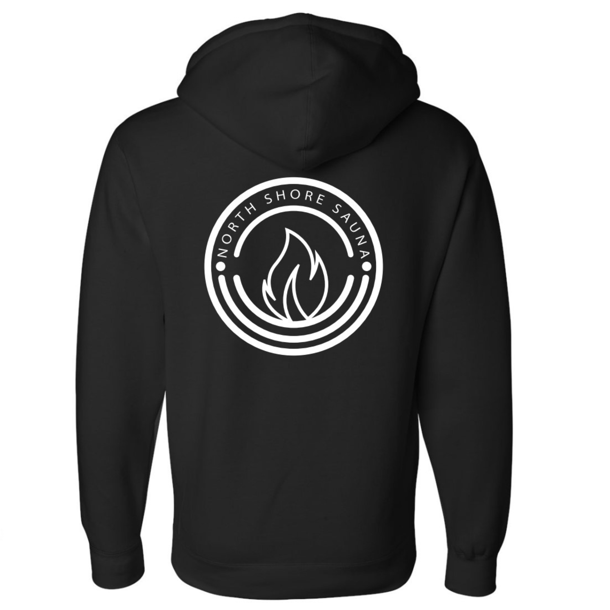 North Shore Sauna Reactive Black Sauna Helps Hoodie