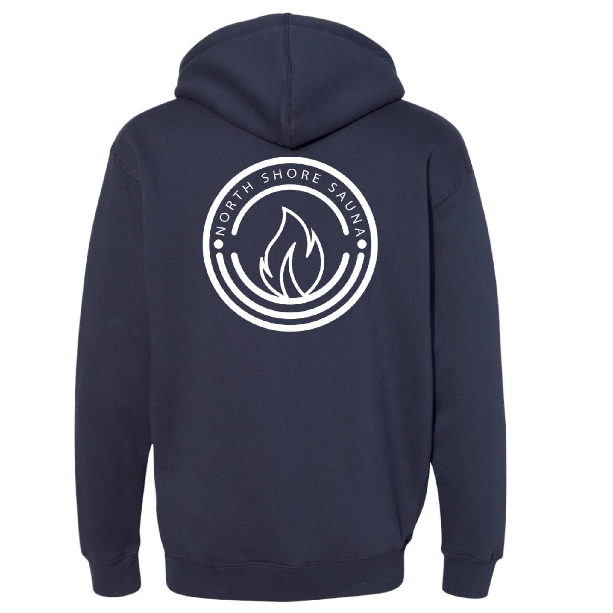 North Shore Sauna Slate Blue Sauna Helps Hoodie
