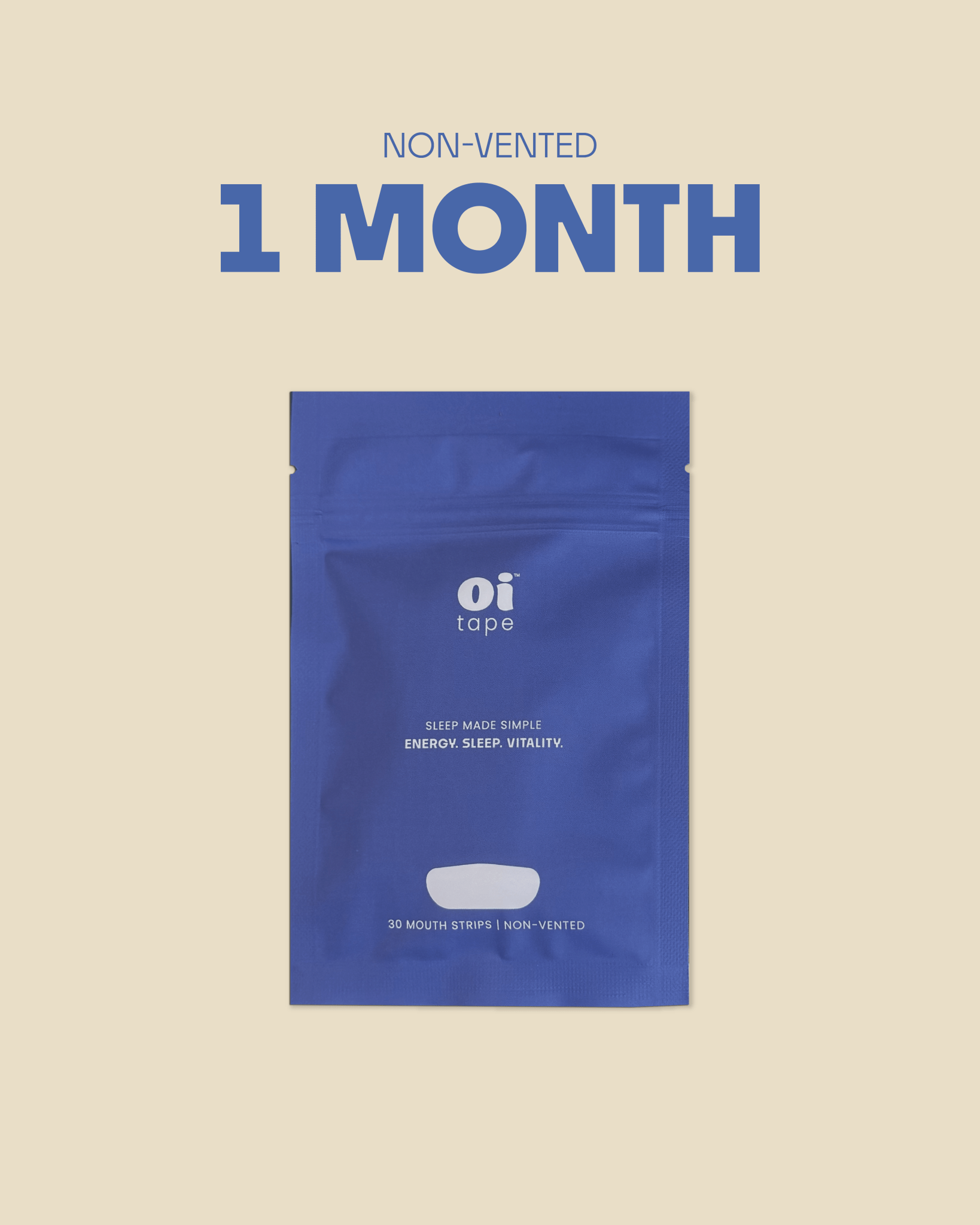 oi tape oi tape™ Non - Vented Mouth Tape