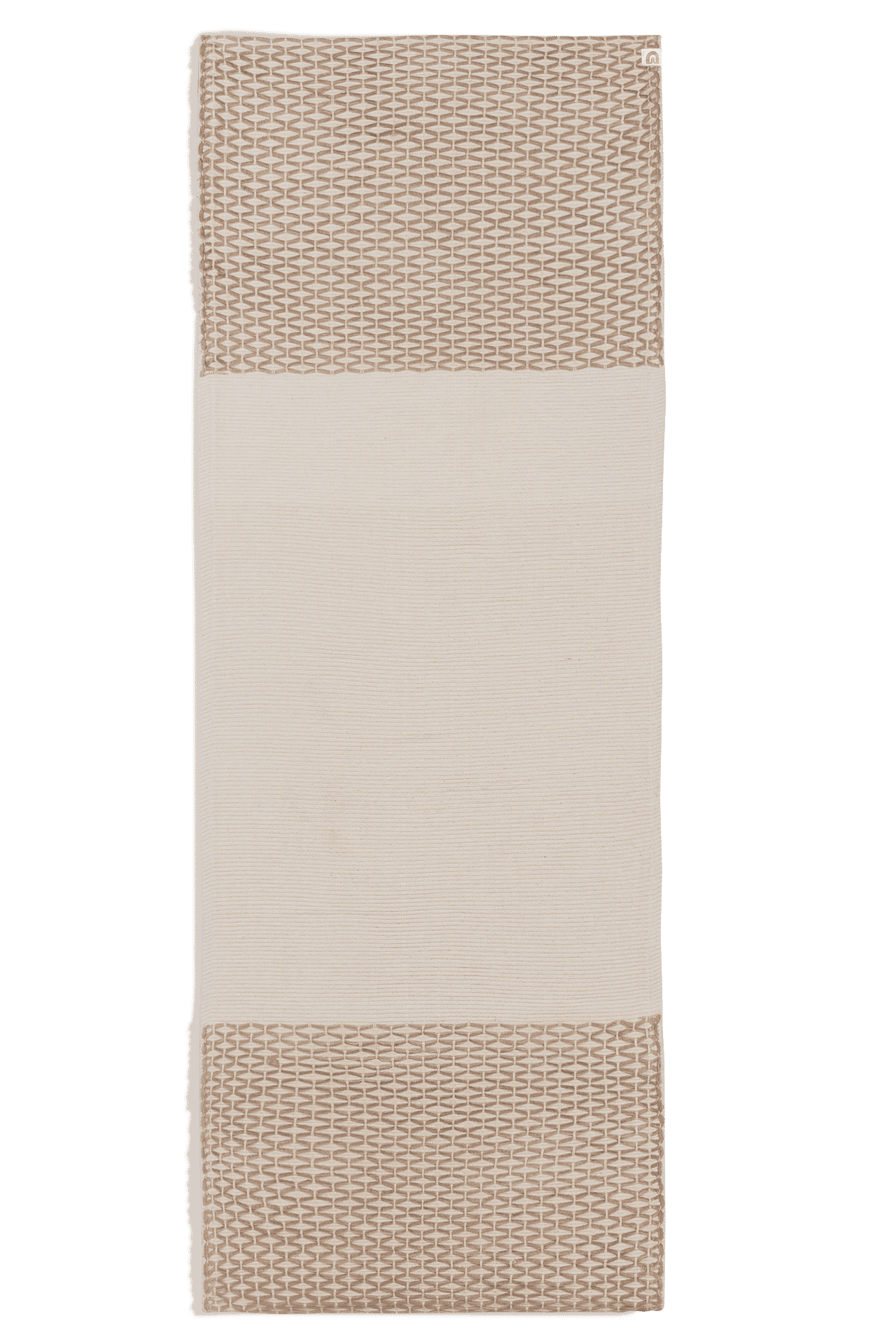 okoliving Diamond Yoga Mat - Clay & Cream 7mm