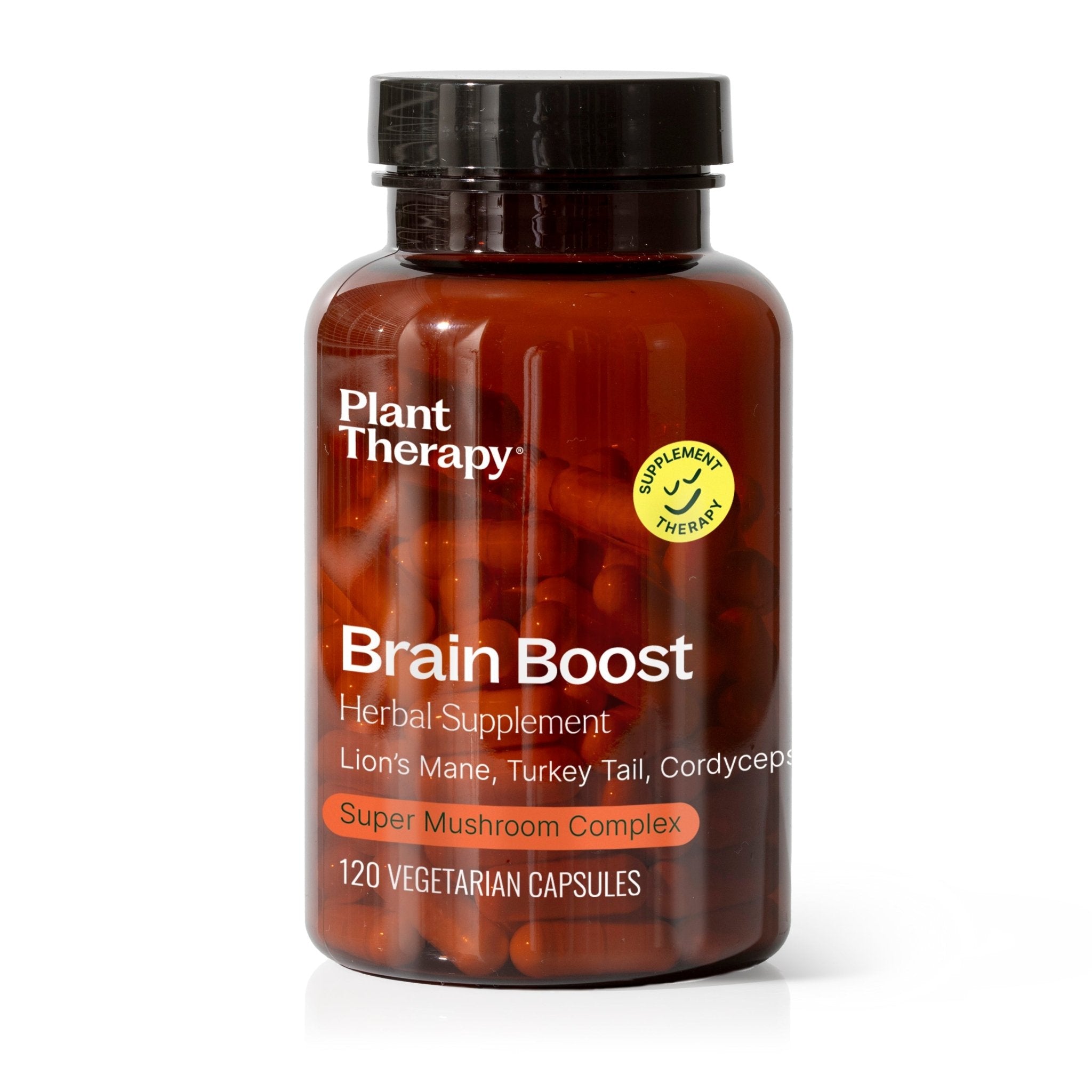 Plant Therapy Brain Boost Herbal Supplement - 120 Capsules