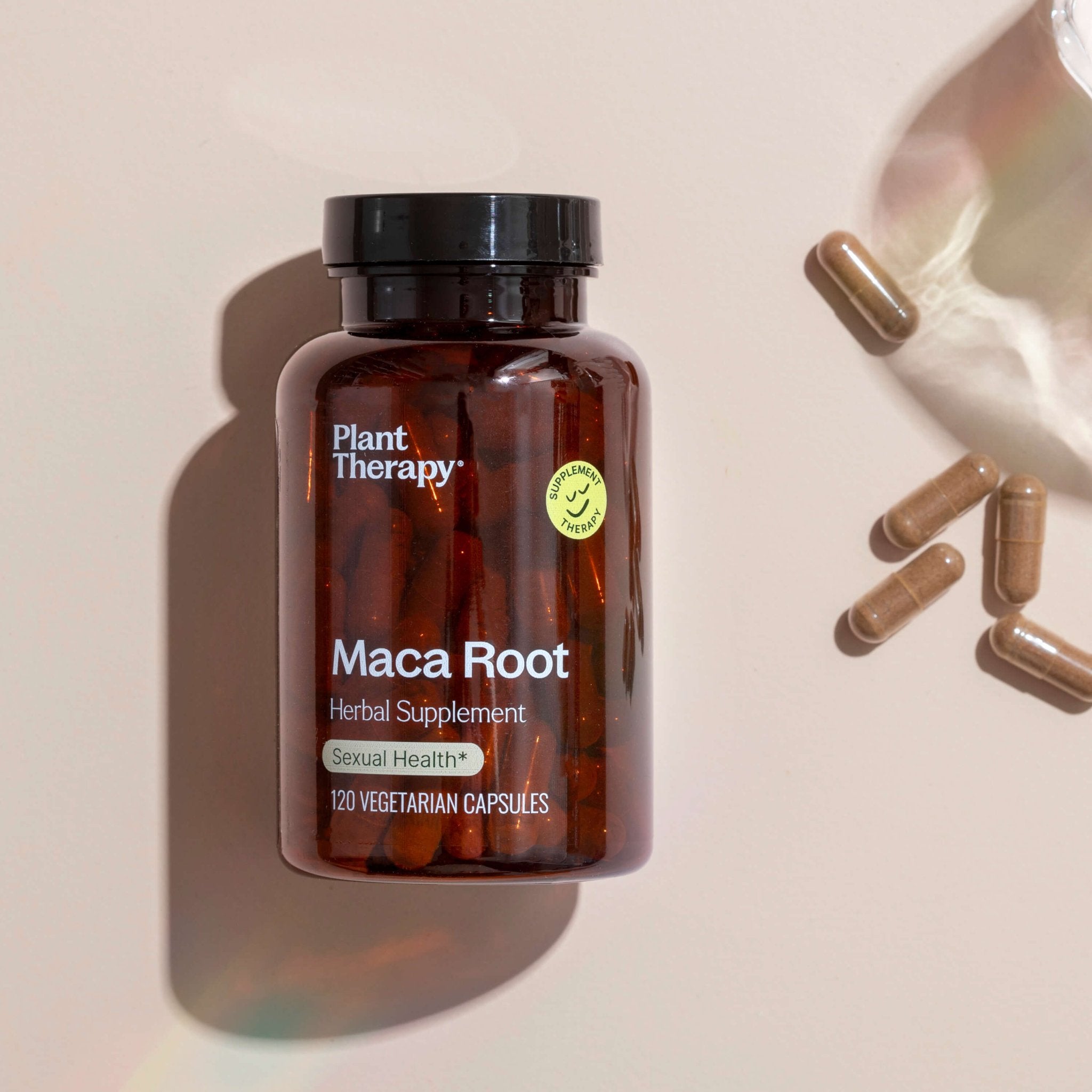 Plant Therapy Maca Root Herbal Supplement - 120 Capsules