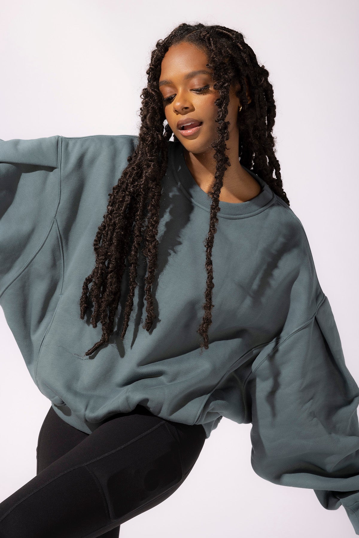 POPFLEX® Brunch Sweater - Teal
