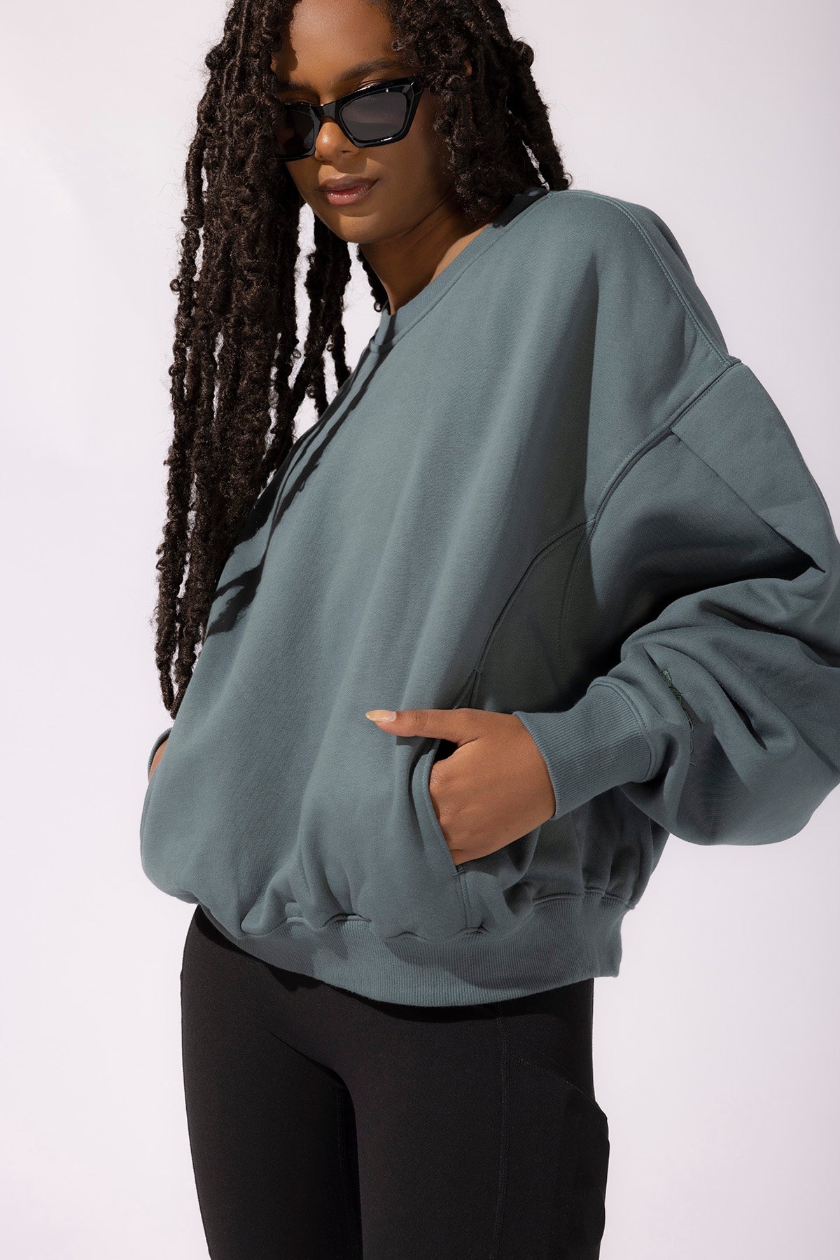 POPFLEX® Brunch Sweater - Teal