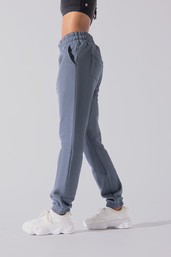 POPFLEX® Cloud Rollover Sweatpant - Denim Blue
