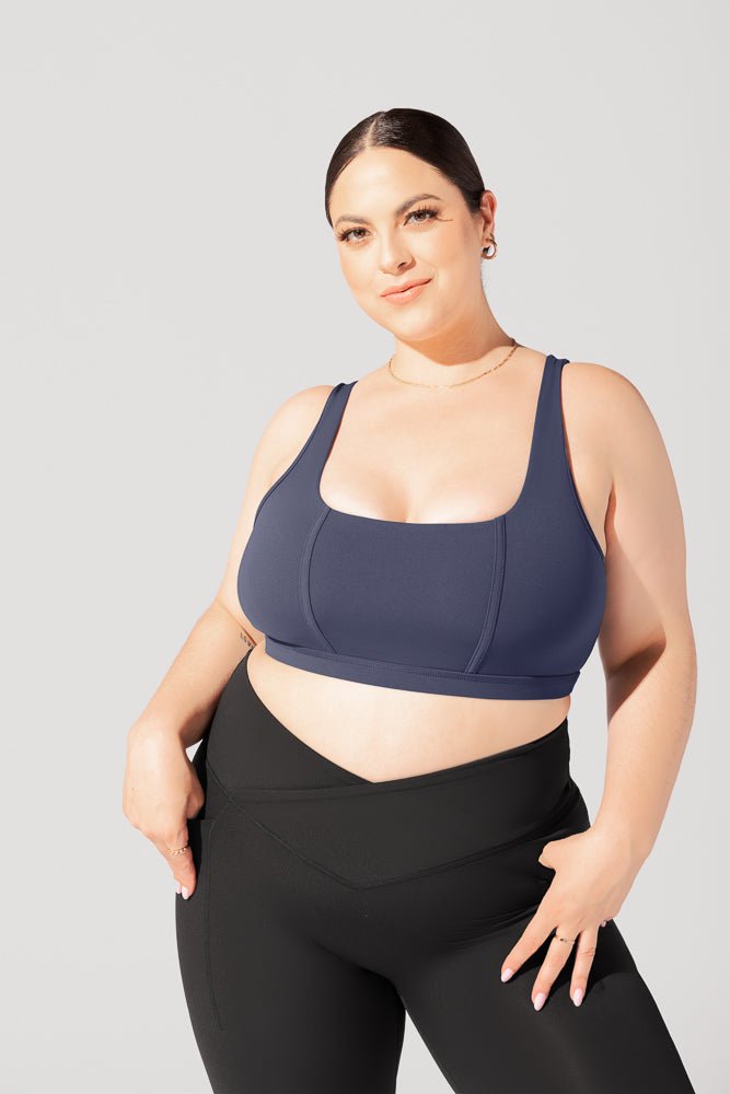 POPFLEX® Corset Bra - Navy