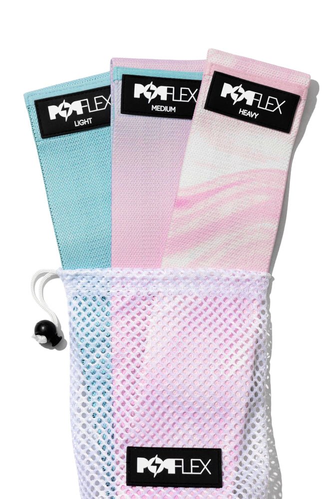 POPFLEX® Cotton Candy Booty Band Set