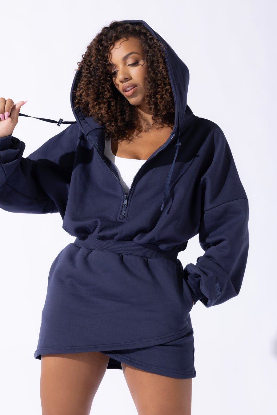 POPFLEX® Game Day Dress - Academic Navy