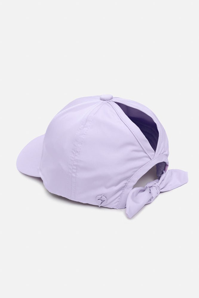 POPFLEX® Go with the Bow High Ponytail Cap - Structured