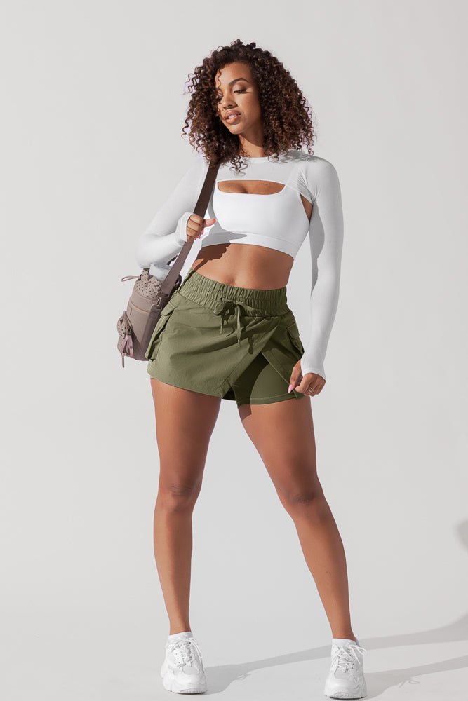 POPFLEX® Hiking Superskort™ - Dark Olive