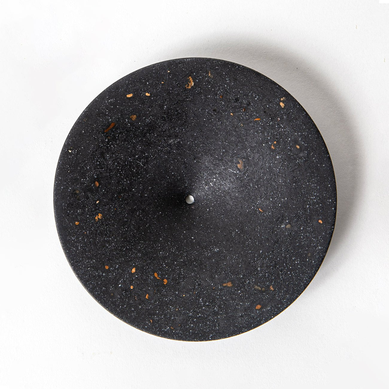 Pretti.Cool Dimple Wall Hook, Large | Black Terrazzo