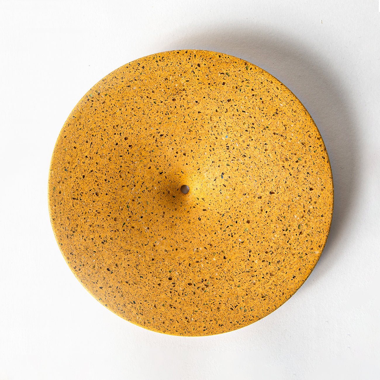 Pretti.Cool Dimple Wall Hook, Large | Marigold Terrazzo