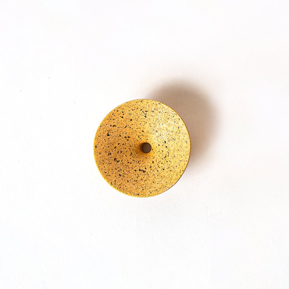 Pretti.Cool Dimple Wall Hook, Small | Marigold Terrazzo