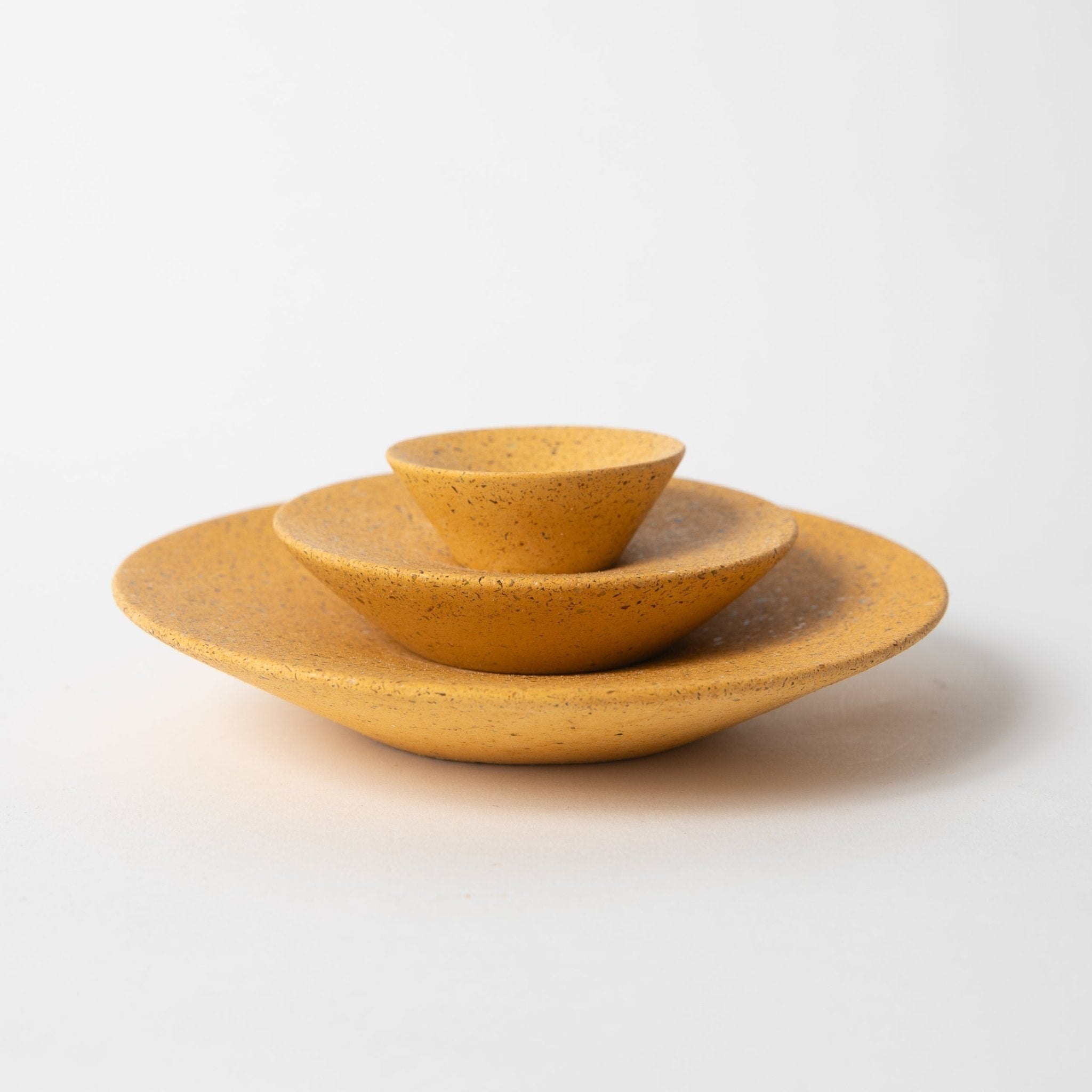 Pretti.Cool Dimple Wall Hook, Small | Marigold Terrazzo