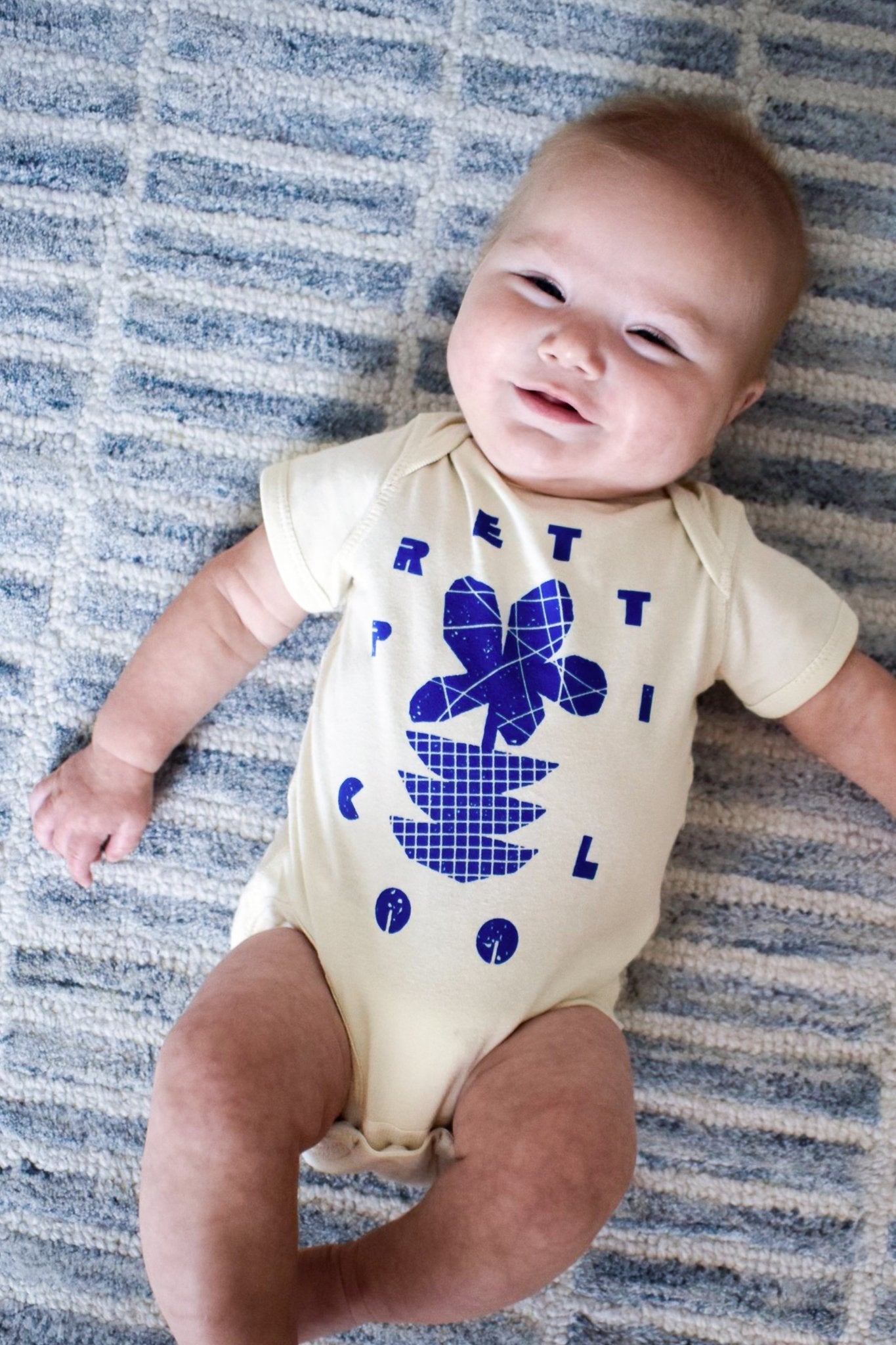 Pretti.Cool Flowers Onesie