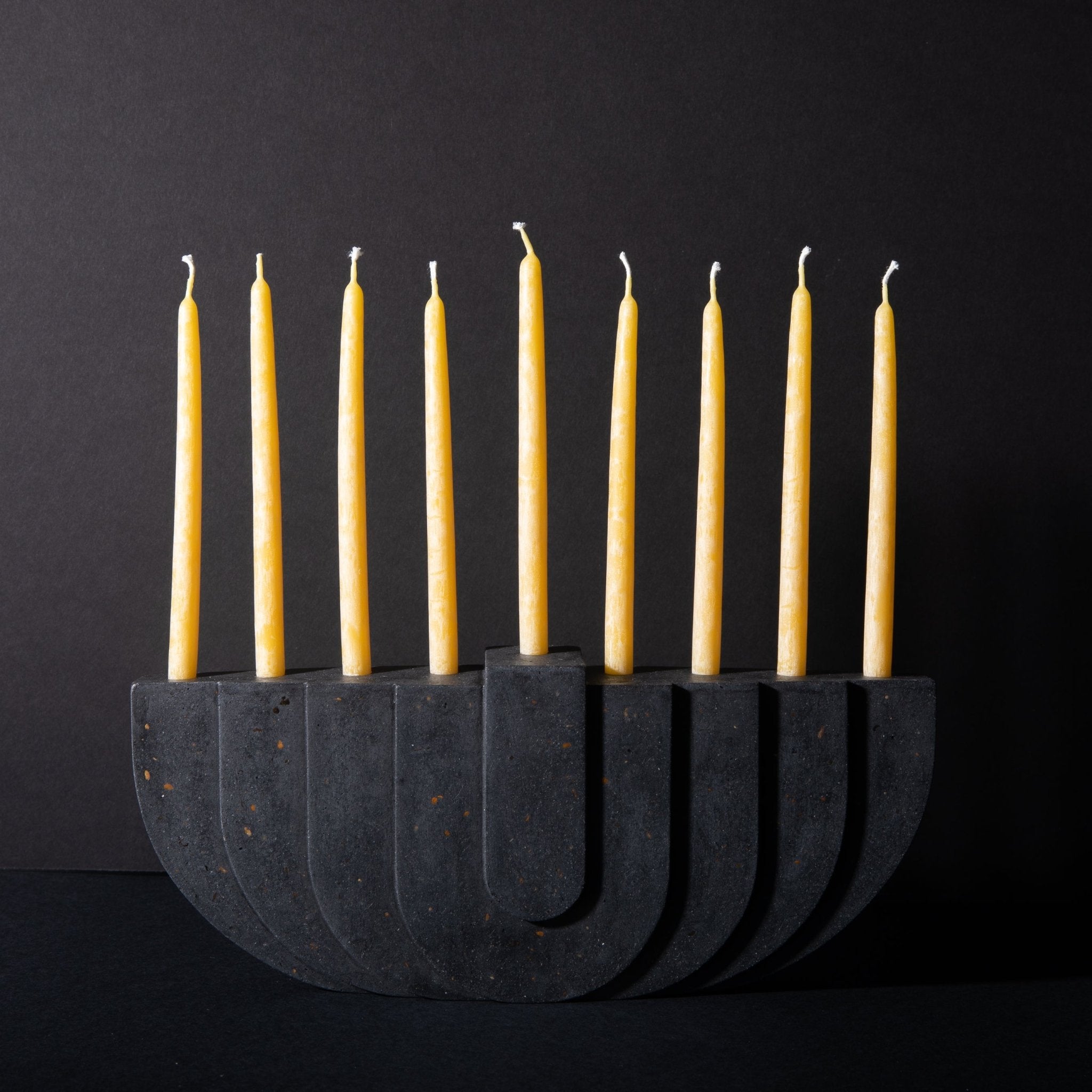 Pretti.Cool Menorah | Black Terrazzo