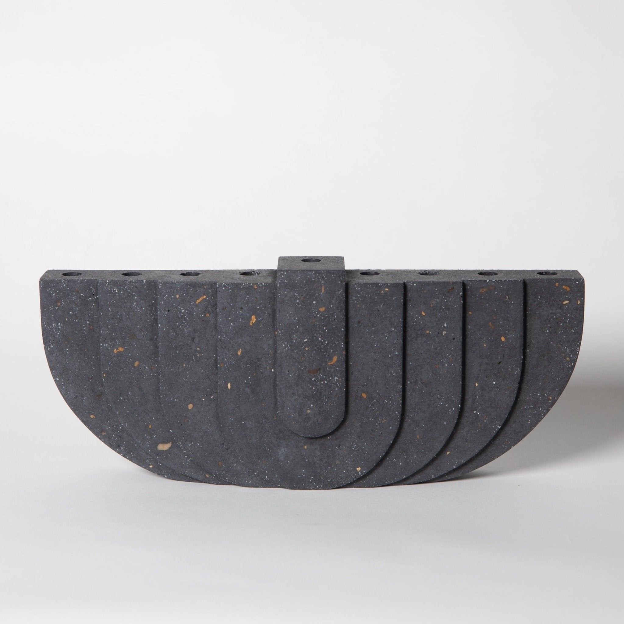 Pretti.Cool Menorah | Black Terrazzo