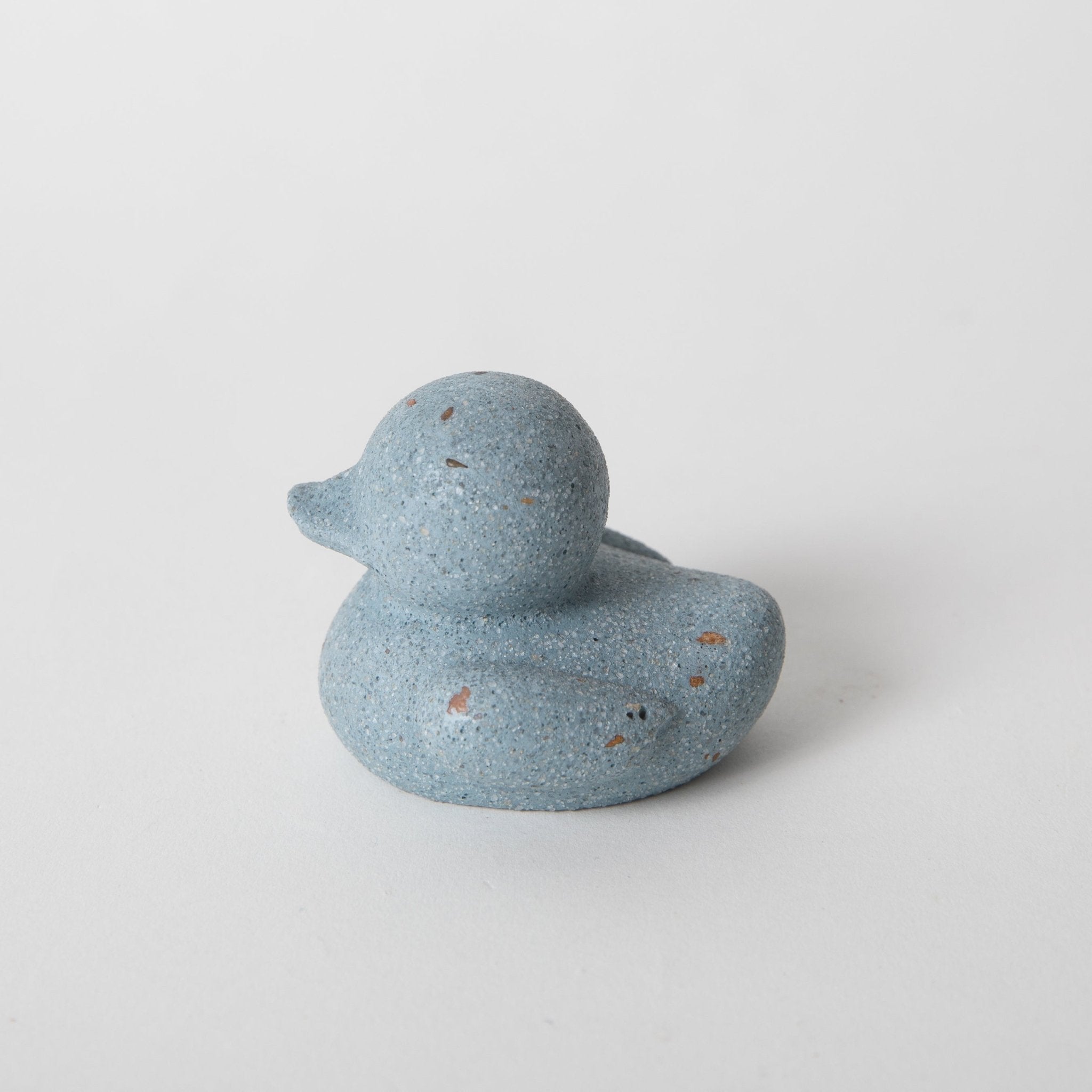 Pretti.Cool Mini “Rubber” Ducky | Light Blue Terrazzo