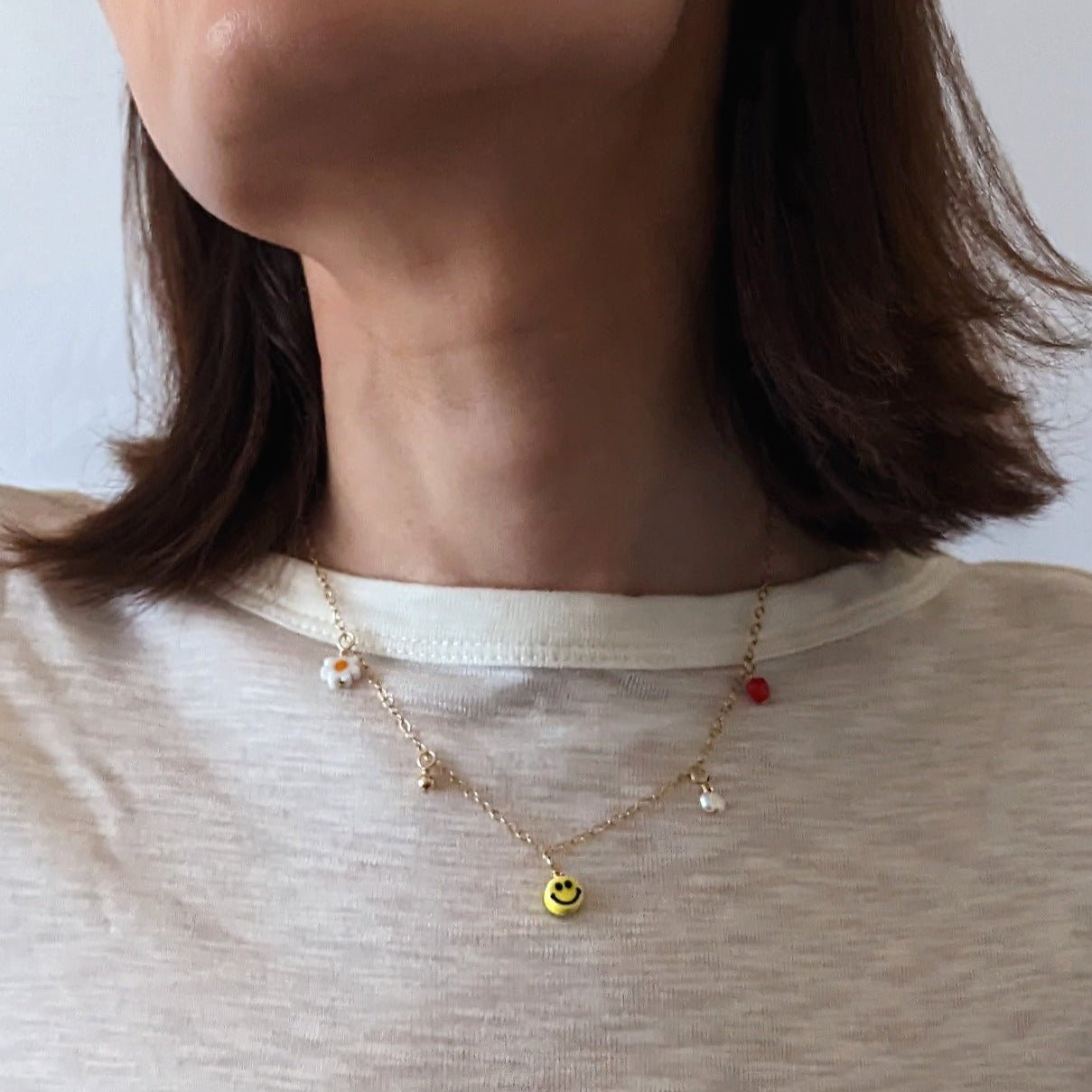 Pretti.Cool Multi Charm Necklace