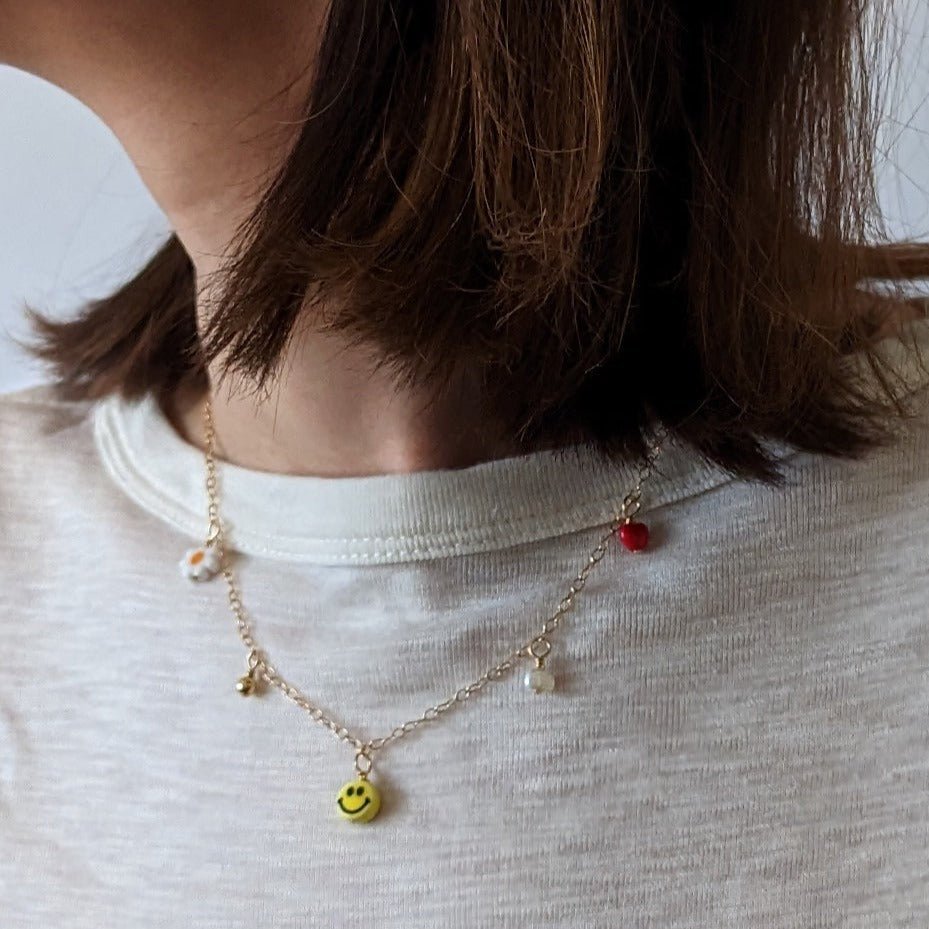 Pretti.Cool Multi Charm Necklace