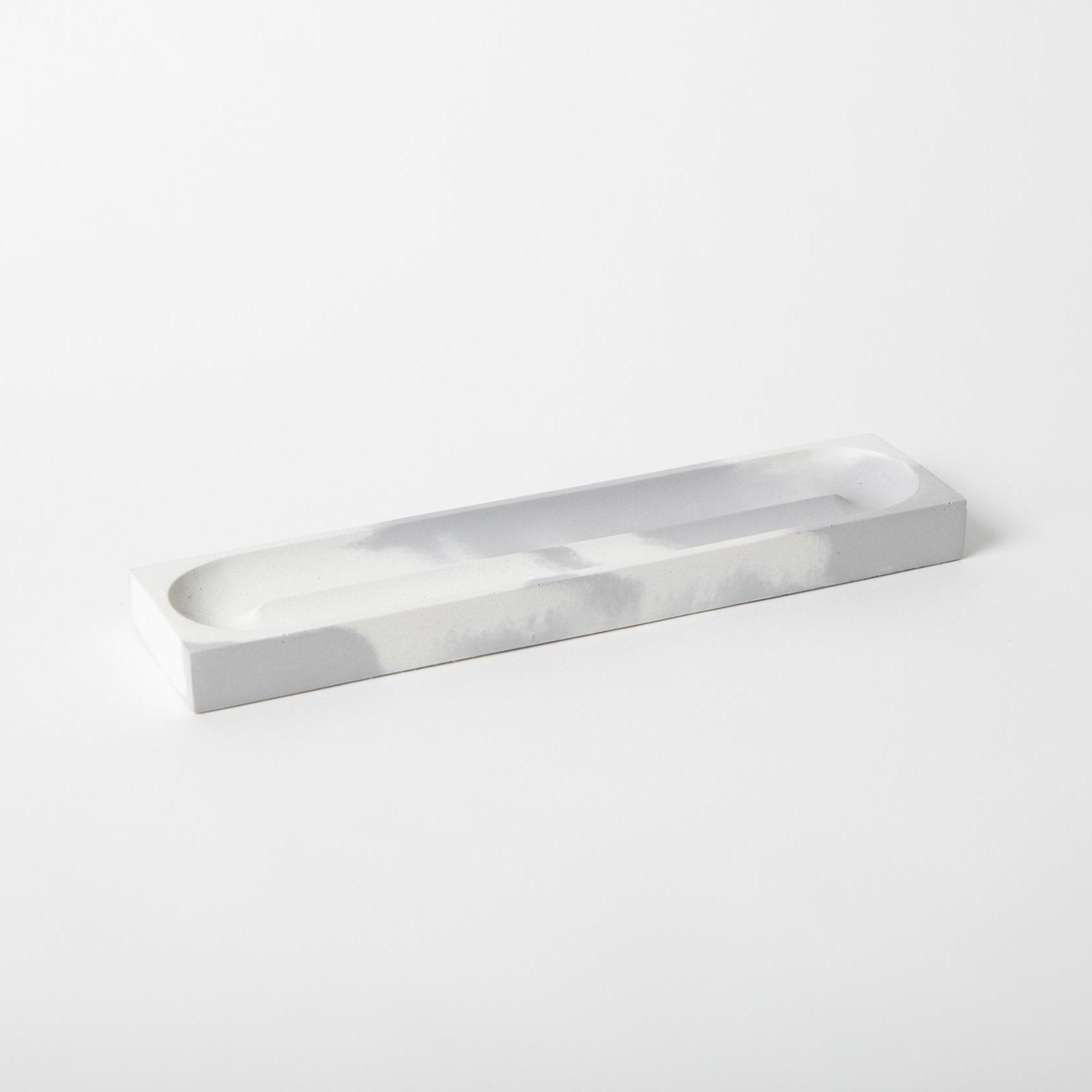 Pretti.Cool Pencil Tray | Grey & White
