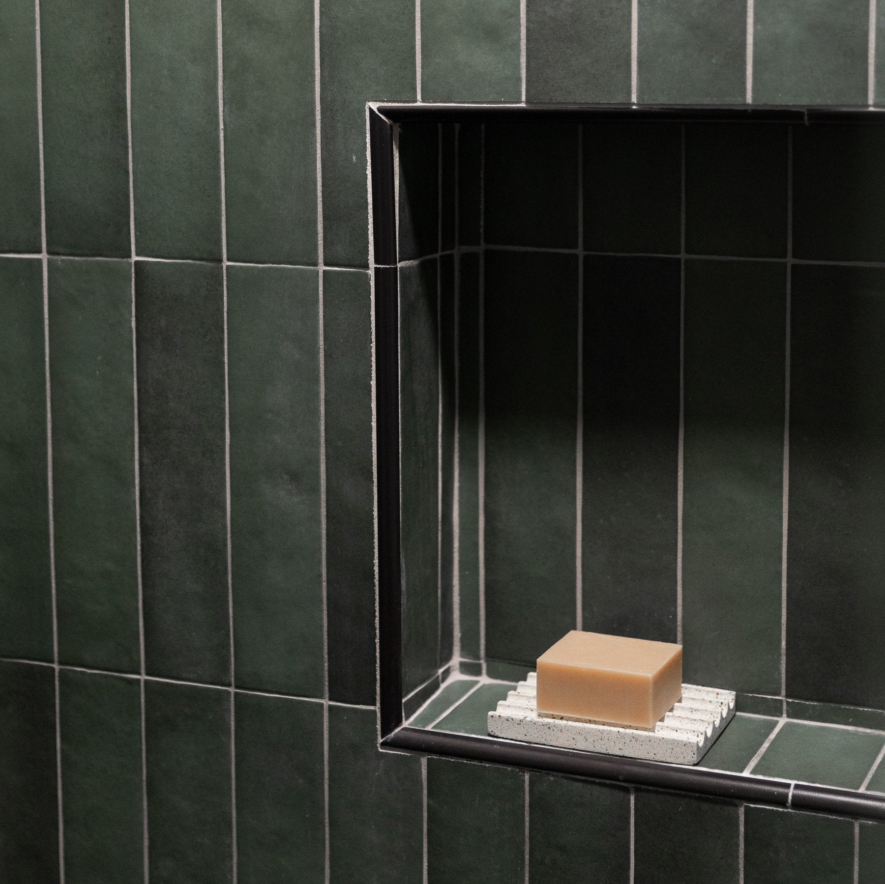 Soap Dish | White Terrazzo - Thumbnail 3