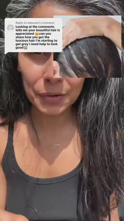 Kirti using Amla oil on hair video