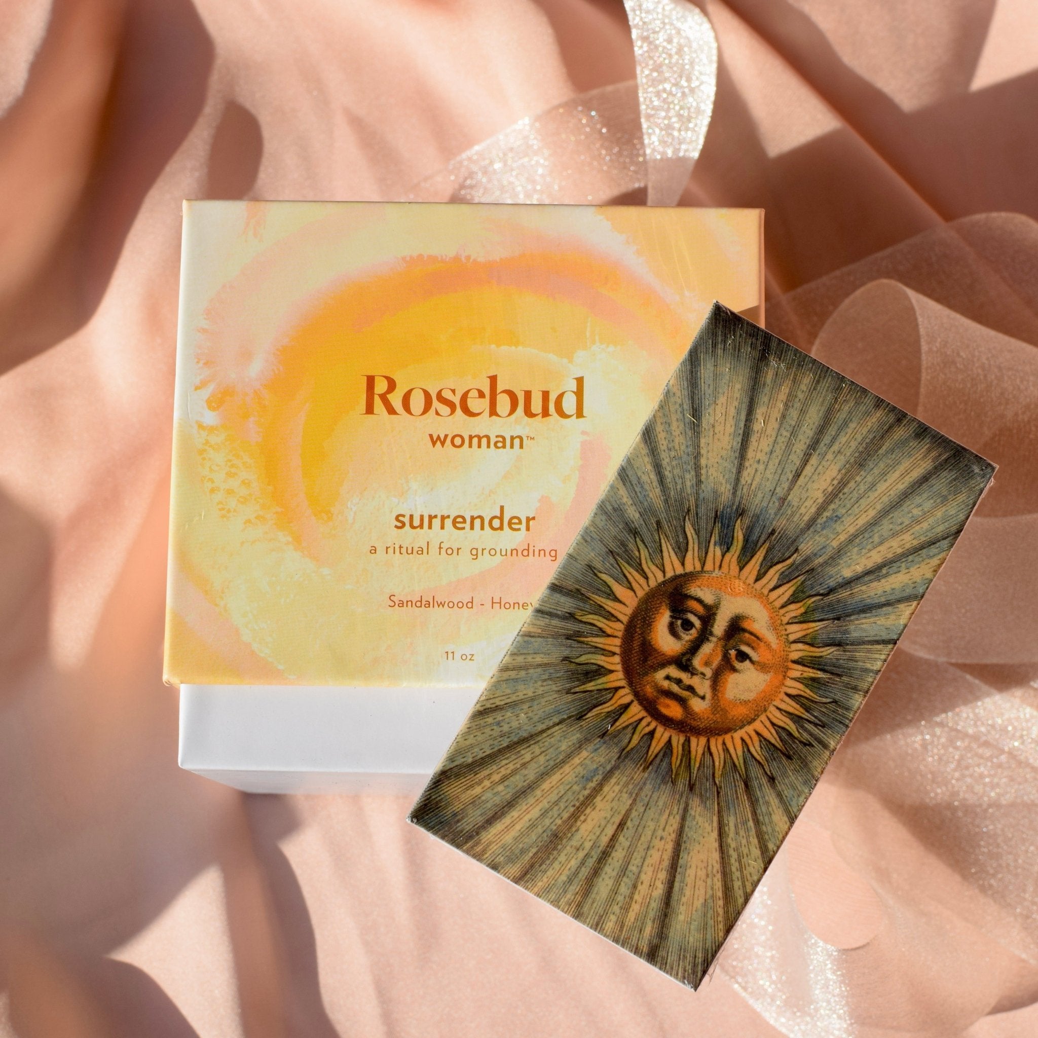 Rosebud Woman Surrender Sandalwood & Honey Ritual Candle (Limited Edition)