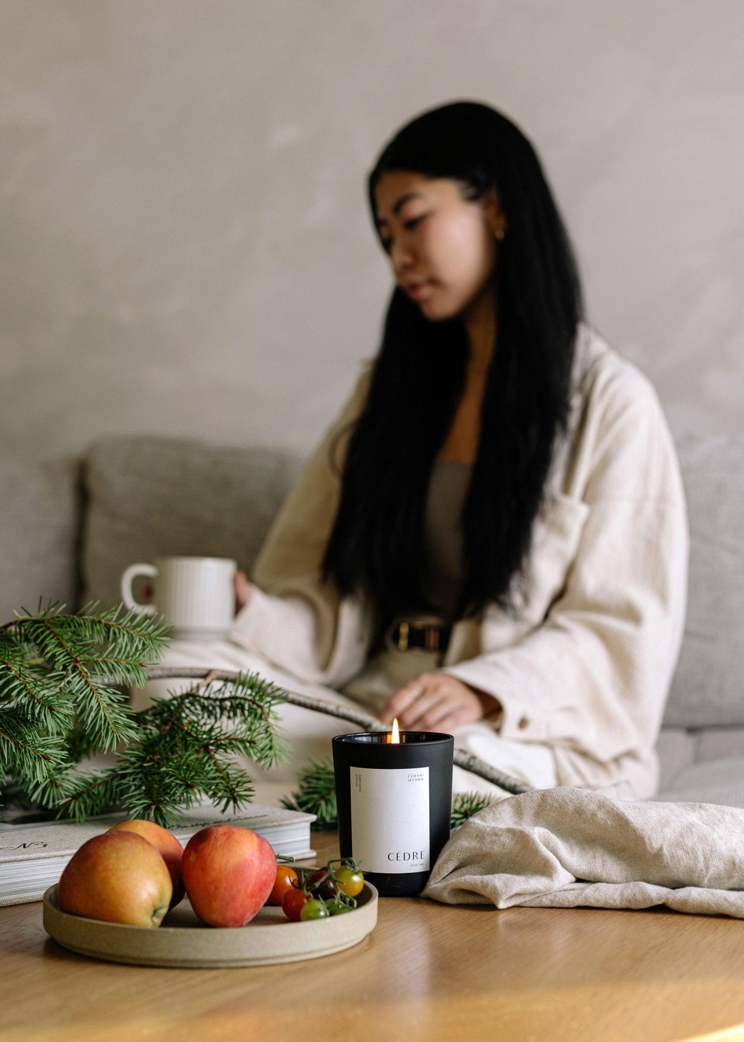 CEDAR AND MYRRH Bougie Parfumée Cèdre
