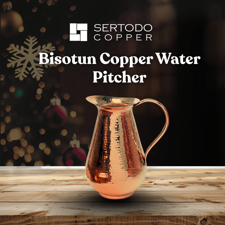 Sertodo Bisotun Copper Water Pitcher