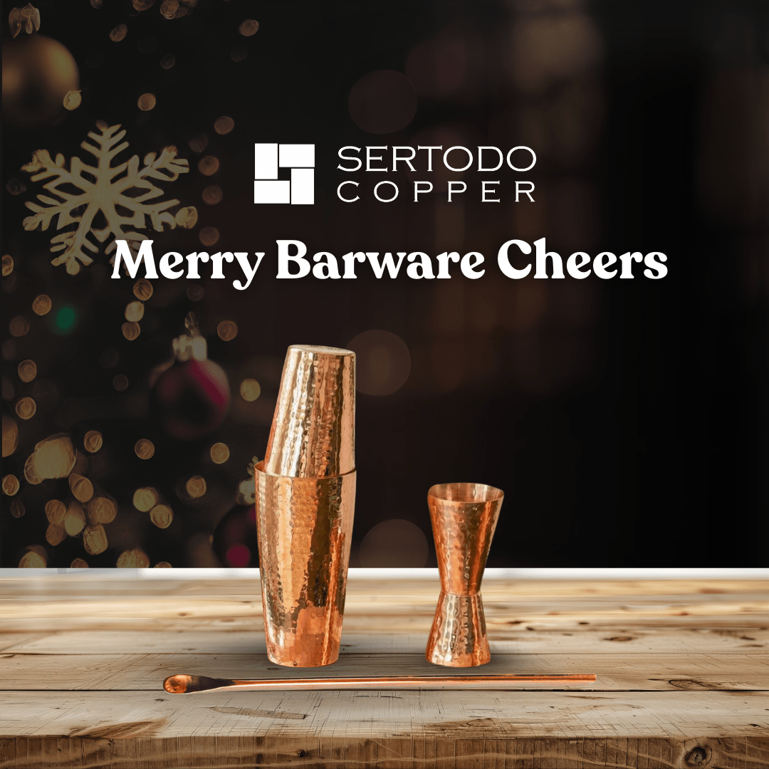 Sertodo Holiday Merry Barware Cheers!