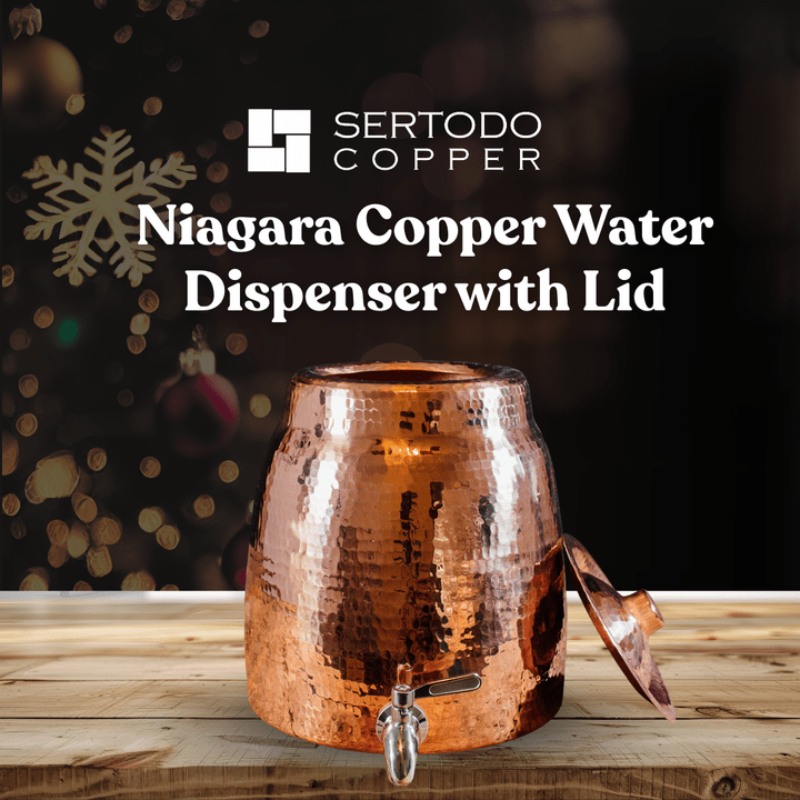 Sertodo Niagara Copper Water Dispenser with Lid