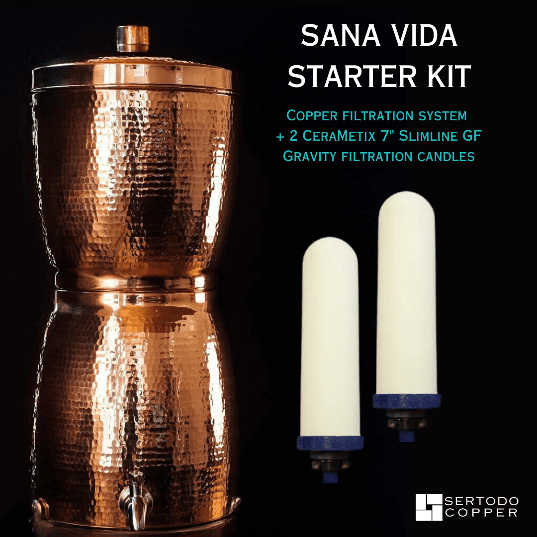 Sertodo Sana Vida Copper Water Filtration Systems