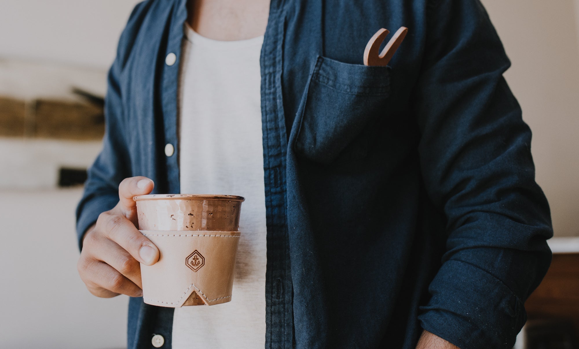 Sertodo Son of a Sailor x Sertodo Cup and Leather Sleeve Set