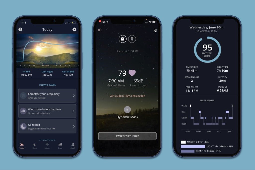 SleepSpace Smart Bed & Phone Charger MDsleep + 1 - Year SleepSpace Subscription