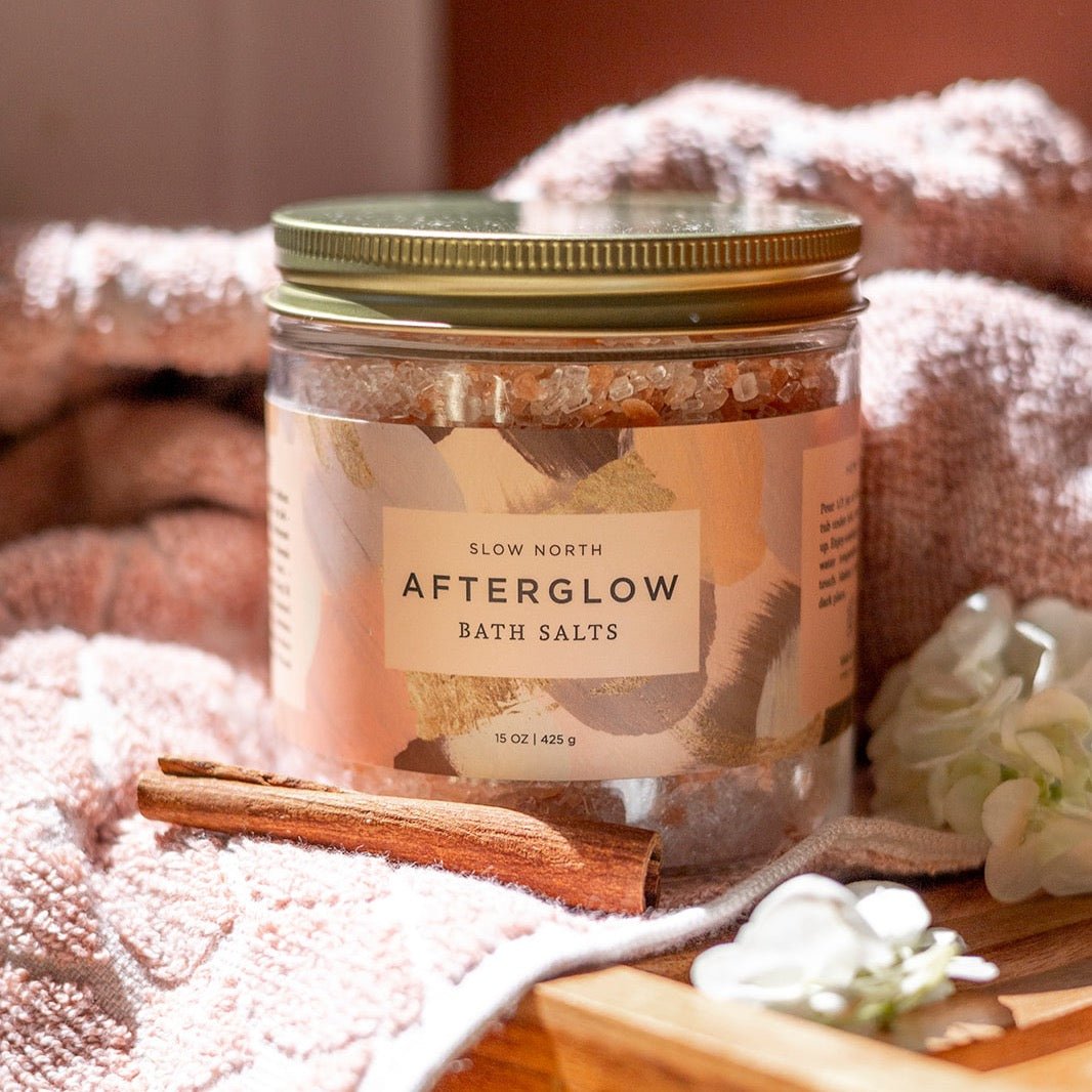 Slow North Afterglow Bath Salts - 15 oz Jar