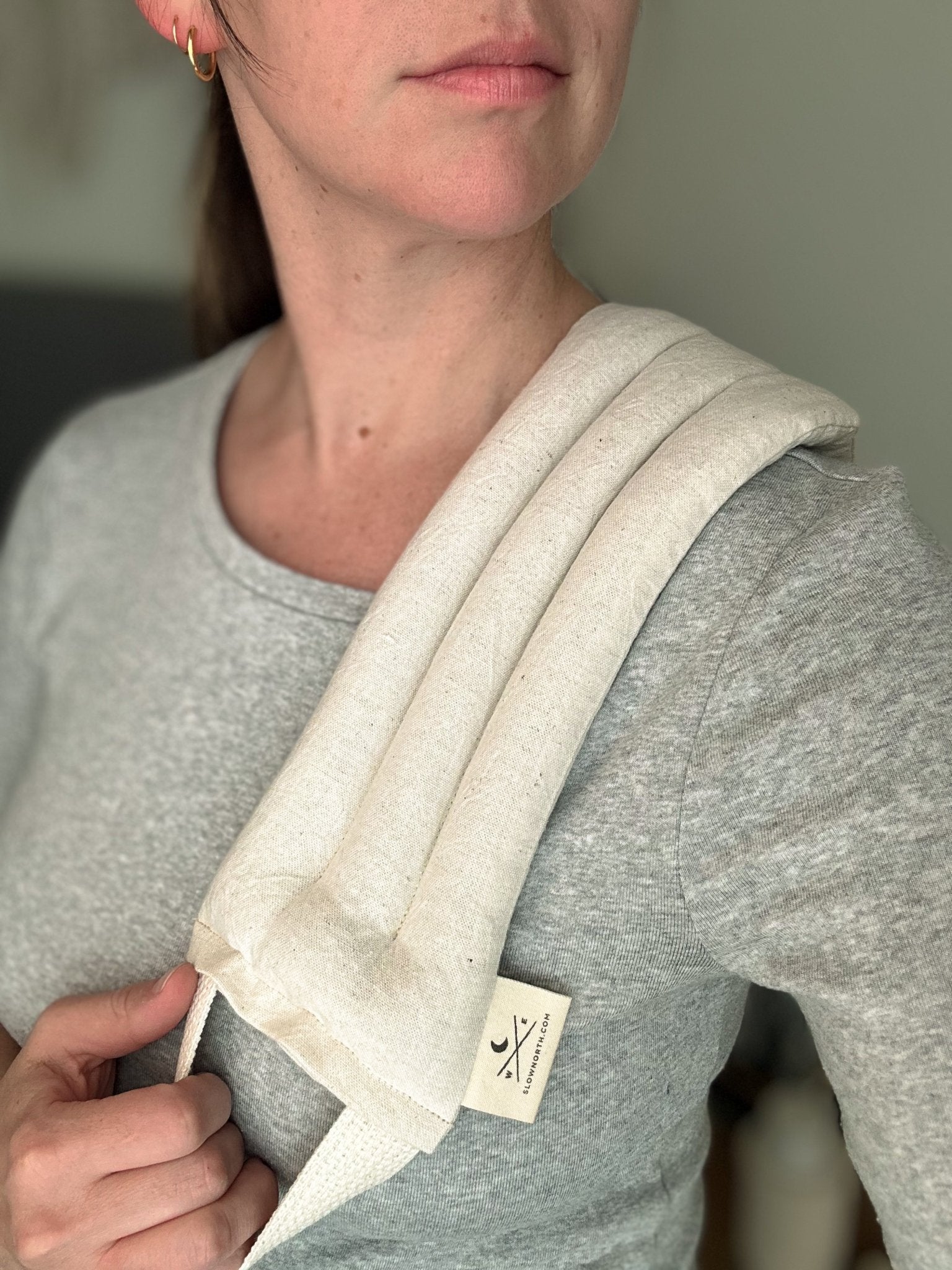 Slow North Eye Mask + Neck Wrap Bundle - Natural